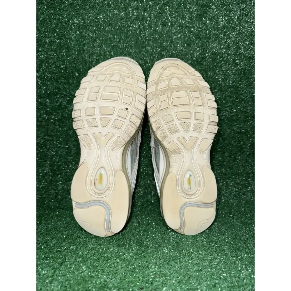 Nike Air Max 97 Iridescent White Womens Size 6.5 Athletic Running Shoes Sneakers - Picture 10 of 11